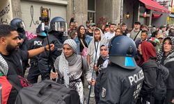 Berlin polisinden Filistin’e destek gösterisine sert müdahale