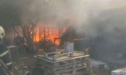 Bursa'da bağ evi alev alev yandı