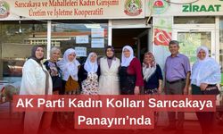 AK Parti Kadın Kolları Sarıcakaya Panayırı’nda