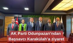 AK Parti Odunpazarı'ndan Başsavcı Karakülah’a ziyaret