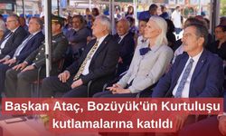 Başkan Ataç, Bozüyük'ün Kurtuluşu kutlamalarına katıldı