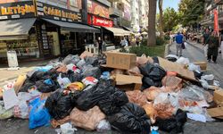 Buca sokaklarında çöp yığınları oluştu