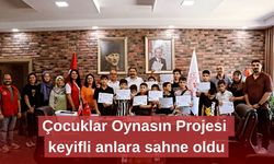 Çocuklar Oynasın Projesi keyifli anlara sahne oldu