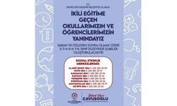Büyükşehir ikili eğitim gören öğrencileri yalnız bırakmadı