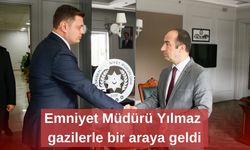Emniyet Müdürü Yılmaz gazilerle bir araya geldi