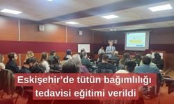 Eskişehir’de tütün bağımlılığı tedavisi eğitimi verildi