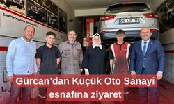 Gürcan’dan Küçük Oto Sanayi esnafına ziyaret
