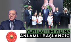 Eğitim-Öğretim Yılı Cumhurbaşkanı Erdoğan'ın katılımıyla açıldı