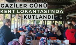 Gaziler kent lokantasında bir araya geldi