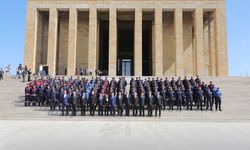 Bursa İtfaiyesi'nden Anıtkabir'e ziyaret