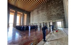 İtfaiyeciler Ata’nın huzuruna çıktı