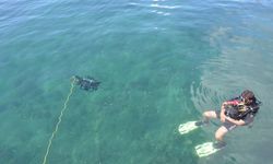 "İnsansız deniz aracı" ilk kez suya indirildi