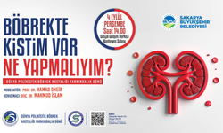 “Böbrekte kistim var ne yapmalıyım?” sorusu SGM’de cevap bulacak