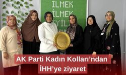 AK Parti Kadın Kolları’ndan İHH’ye ziyaret