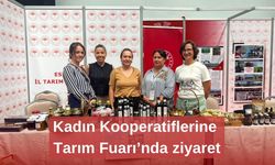 Kadın Kooperatiflerine Tarım Fuarı’nda ziyaret