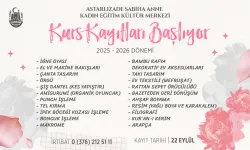Kadınlara Yönelik Bilgi ve Beceri Kurs Kayıtları 22 Eylül’de Başlıyor
