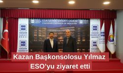 Kazan Başkonsolosu Yılmaz ESO’yu ziyaret etti