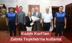 Kazım Kurt'tan Zabıta Teşkilatı'na kutlama