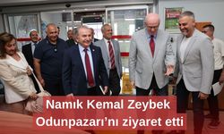 Namık Kemal Zeybek Odunpazarı’nı ziyaret etti