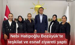 Nebi Hatipoğlu Bozüyük’te teşkilat ve esnaf ziyareti yaptı