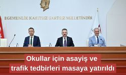 Okullar için asayiş ve trafik tedbirleri masaya yatırıldı