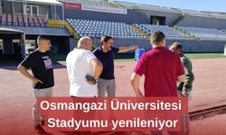 Osmangazi Üniversitesi Stadyumu yenileniyor