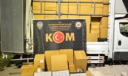 Polis 3,3 milyon sahte bandrollü makaron ele geçirdi