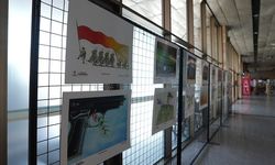 Dünya Barış Günü sergisi terminalde vatandaşlarla buluşuyor