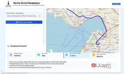 Servis ücretleri artık web sitesinden hesaplanacak