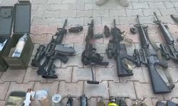 Silah kaçakçılığı operasyonunda cephanelik ele geçirildi: 2 tutuklama