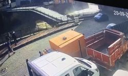 Selde tarihi köprünün yıkılma anı kamerada