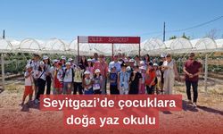 Seyitgazi’de çocuklara doğa yaz okulu