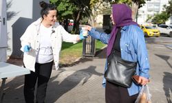 Toplu taşıma seçenlere sıcacık jest