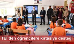 TEI’den öğrencilere kırtasiye desteği