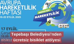 Tepebaşı Belediyesi’nden ücretsiz bisiklet atölyesi