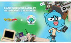 Çocuklar bu kez e-atıkları dönüştürüyor