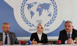 Bakan  Göktaş, Türkiye Basın Federasyonu'nda gündeme ilişkin değerlendirmelerde bulundu