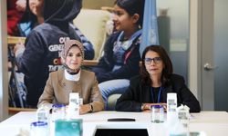 Bakan Göktaş, BM Genel Sekreteri Çocuklara Yönelik Şiddet Özel Temsilcisi M’jid ile bir araya geldi