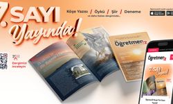 "Öğretmeniz" dergisinin 7. sayısı yayımlandı