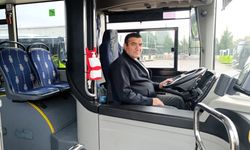 Büyükşehir otobüs şoföründen duyarlı davranış