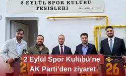 2 Eylül Spor Kulübü’ne AK Parti’den ziyaret