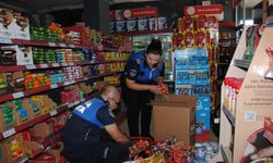 Kurtlanmış pirinç ve bozulmuş peynir ele geçirildi