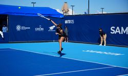 Uluslararası Tenis Turnuvası'nda ikinci tur heyecanı