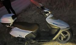 Kontrolden çıkan motosiklet devrildi, sürücüsü yaralandı