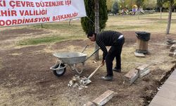 Dede Korkut Parkı'nda bakım ve onarım çalışmaları başladı