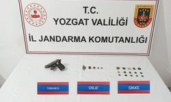 Tarihi eser kaçakçıları jandarmaya yakalandı