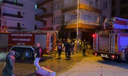 Pideci deposunda çıkan yangın korkuttu