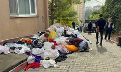 Evden bir kamyon dolusu çöp çıktı!