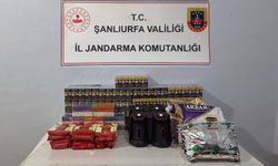 Şanlıurfa'da bin 130 paket gümrük kaçağı sigara ele geçirildi