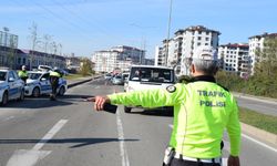 Bir haftada 17 binden fazla araç ve sürücüsü denetlendi